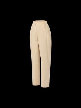 Louis Vuitton Beige Straight-Leg Drawstring Pants 2025 collection